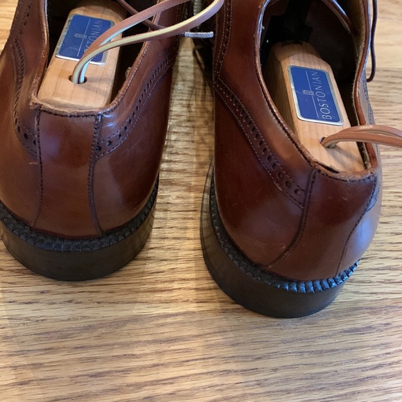 Vintage Mezlan Cap Toe Woven Leather Oxford’s (Valencia) main image 4